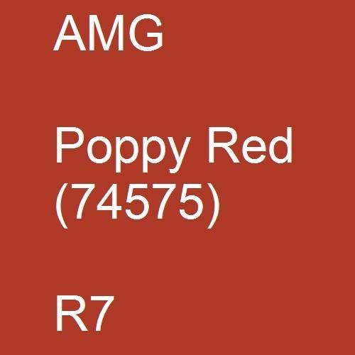 AMG, Poppy Red (74575), R7.